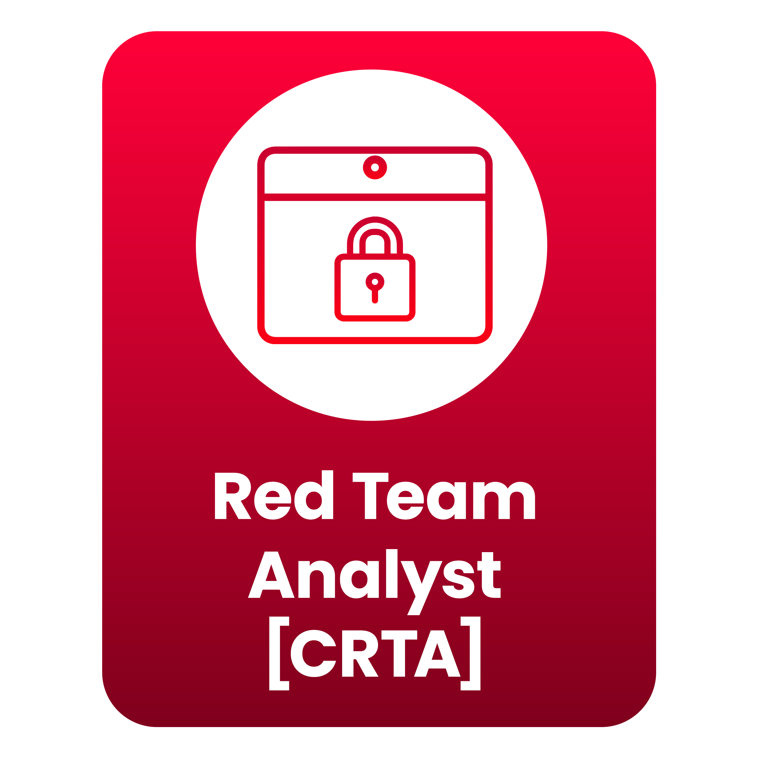 Red Team Analyst (CRTA)